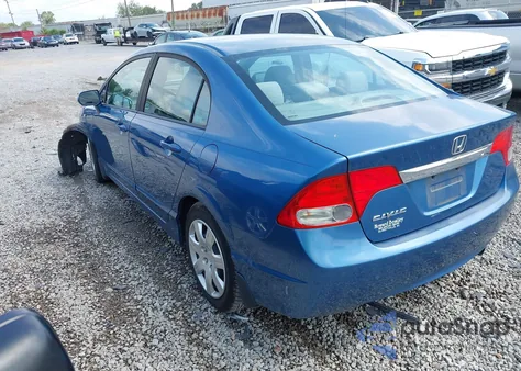 2009 Honda Civic Lx from USA, damaged, VIN 1HGFA16549L017865